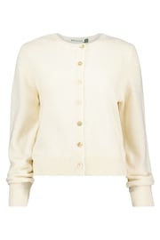 Baukjen Cream Marie Recycled Wool Blend Cardigan - Image 5 of 5