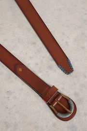 White Stuff Brown Wrap Around Belt - Image 3 of 3