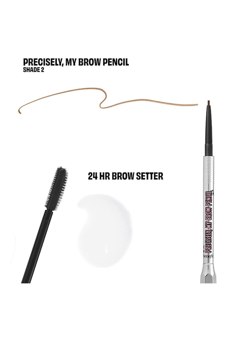 Benefit Bigtime Brow Minis Precisely My Brow Pencil & Setting Brow Gel (Worth £29) - Image 2 of 5