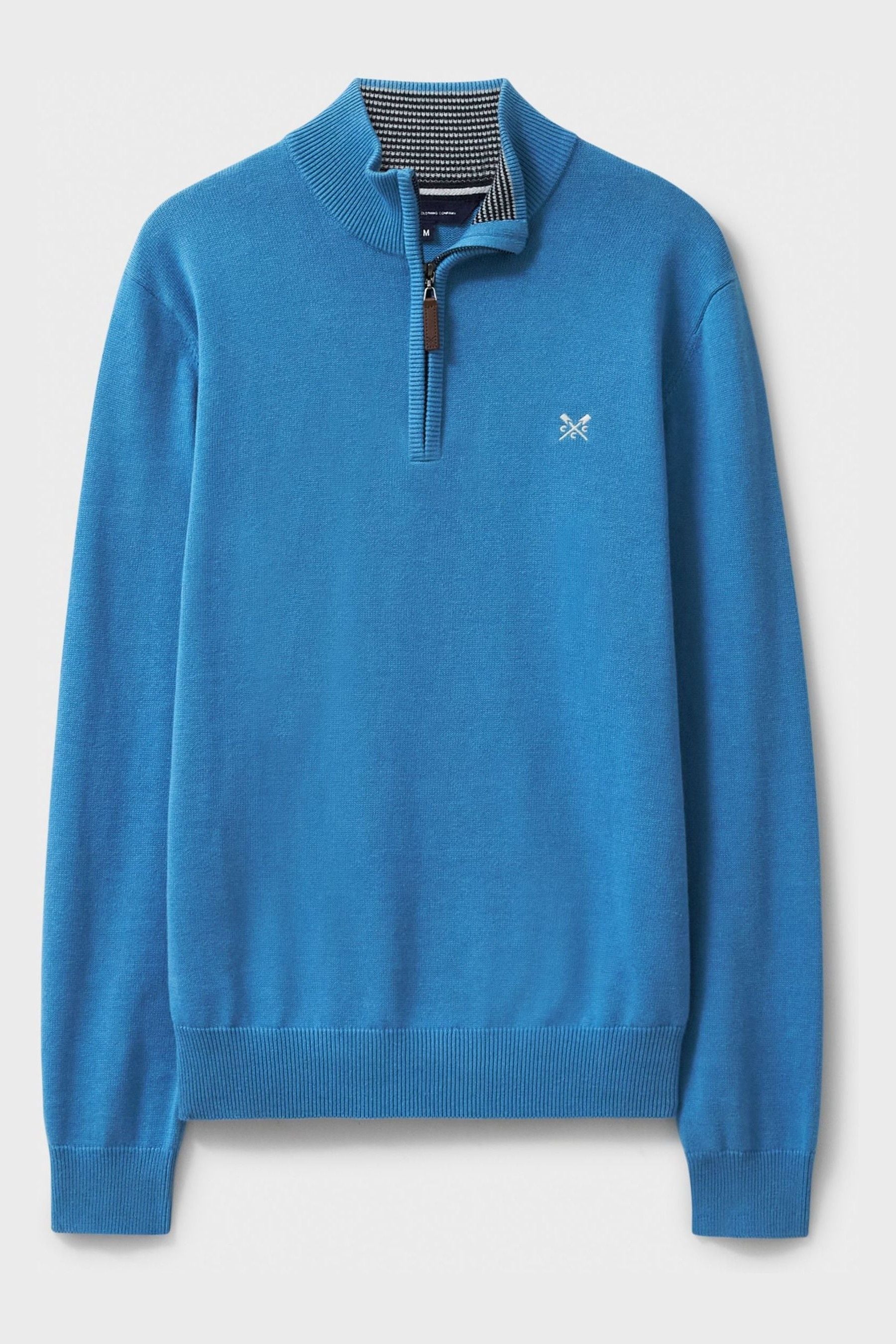 Buy Crew Clothing Company Quarter Zip Knitted 100 Cotton Jumper from Next Singapore
