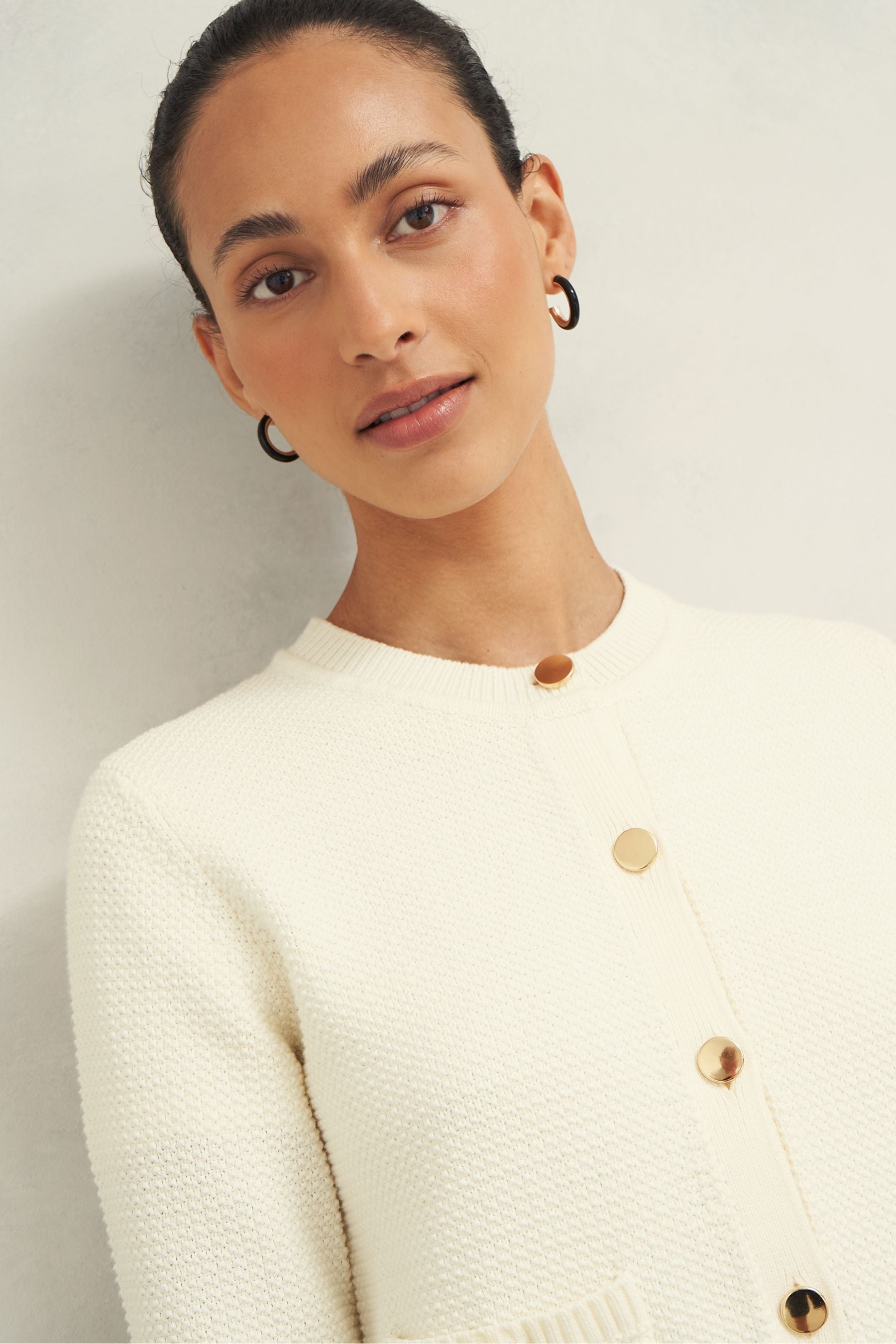 Hobbs white cardigan discount