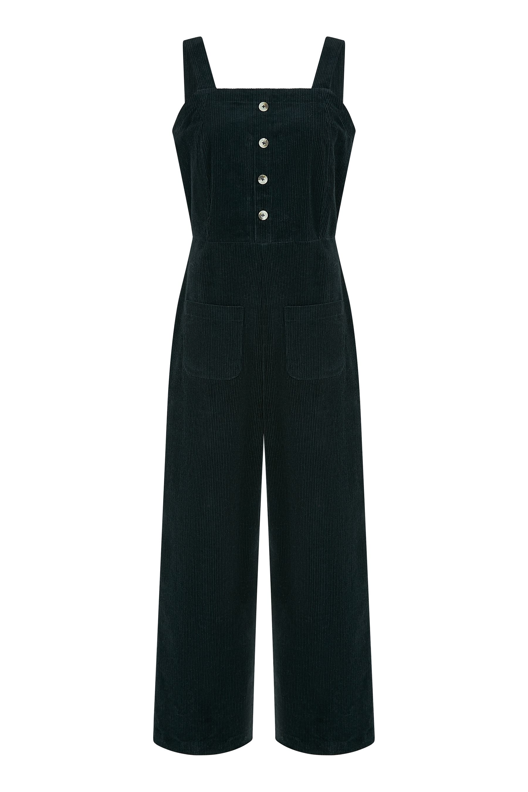 Topshop black dungaree dress sale