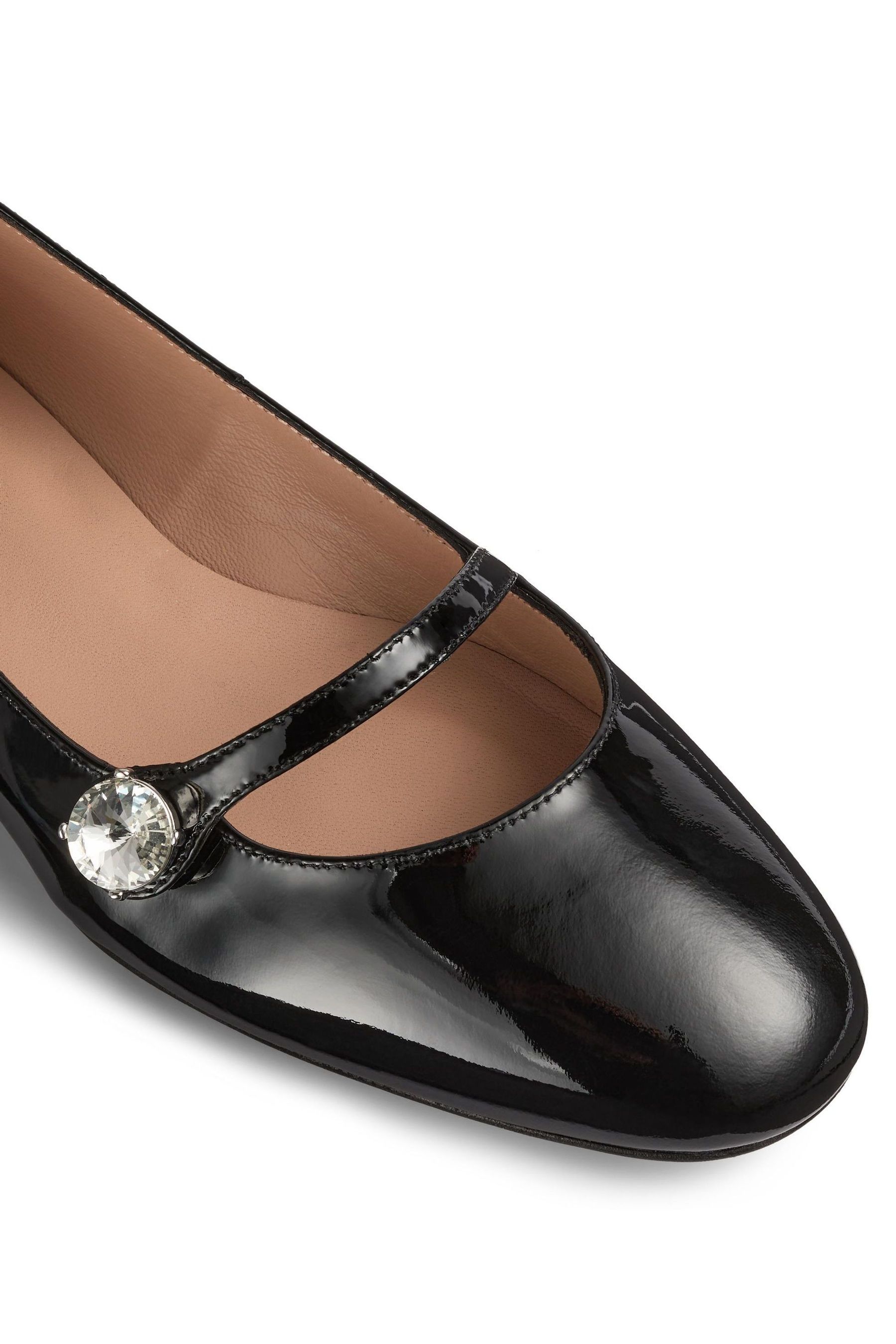 Buy LK Bennett Black Demi Crystal Button Flats from the Next UK online shop
