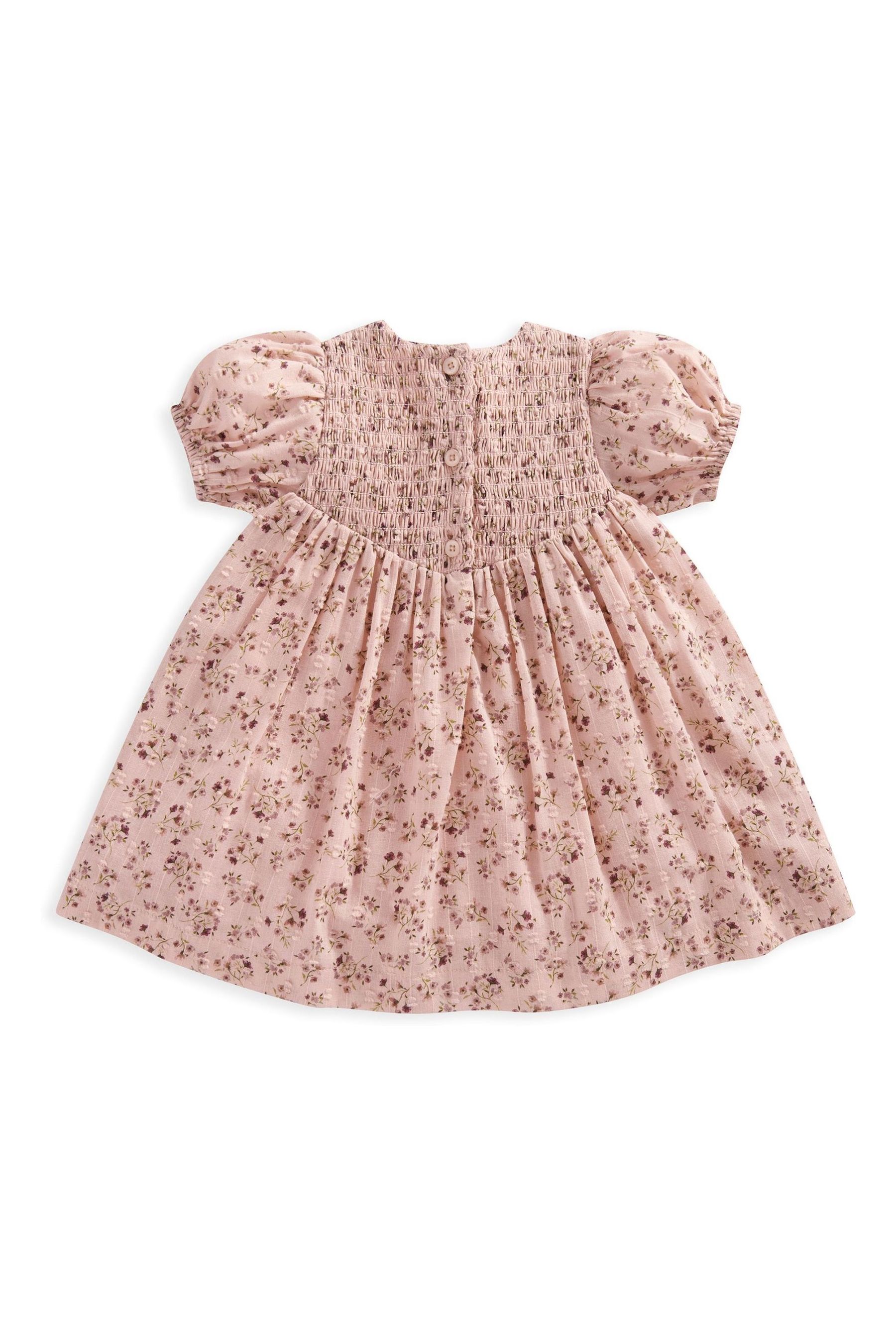 Buy Mamas Papas Pink Ditsy Floral Dress from Next Luxembourg