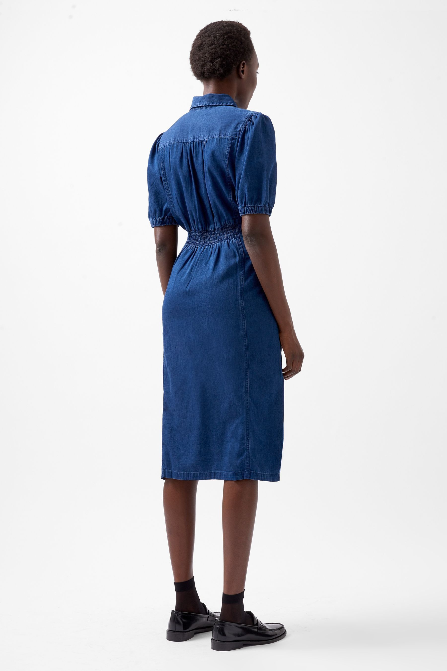 Casual chambray dress best sale