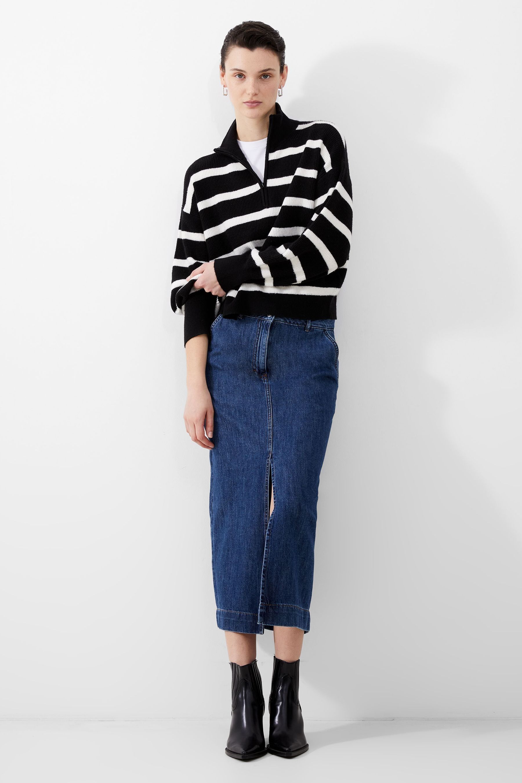French connection black jumper on sale