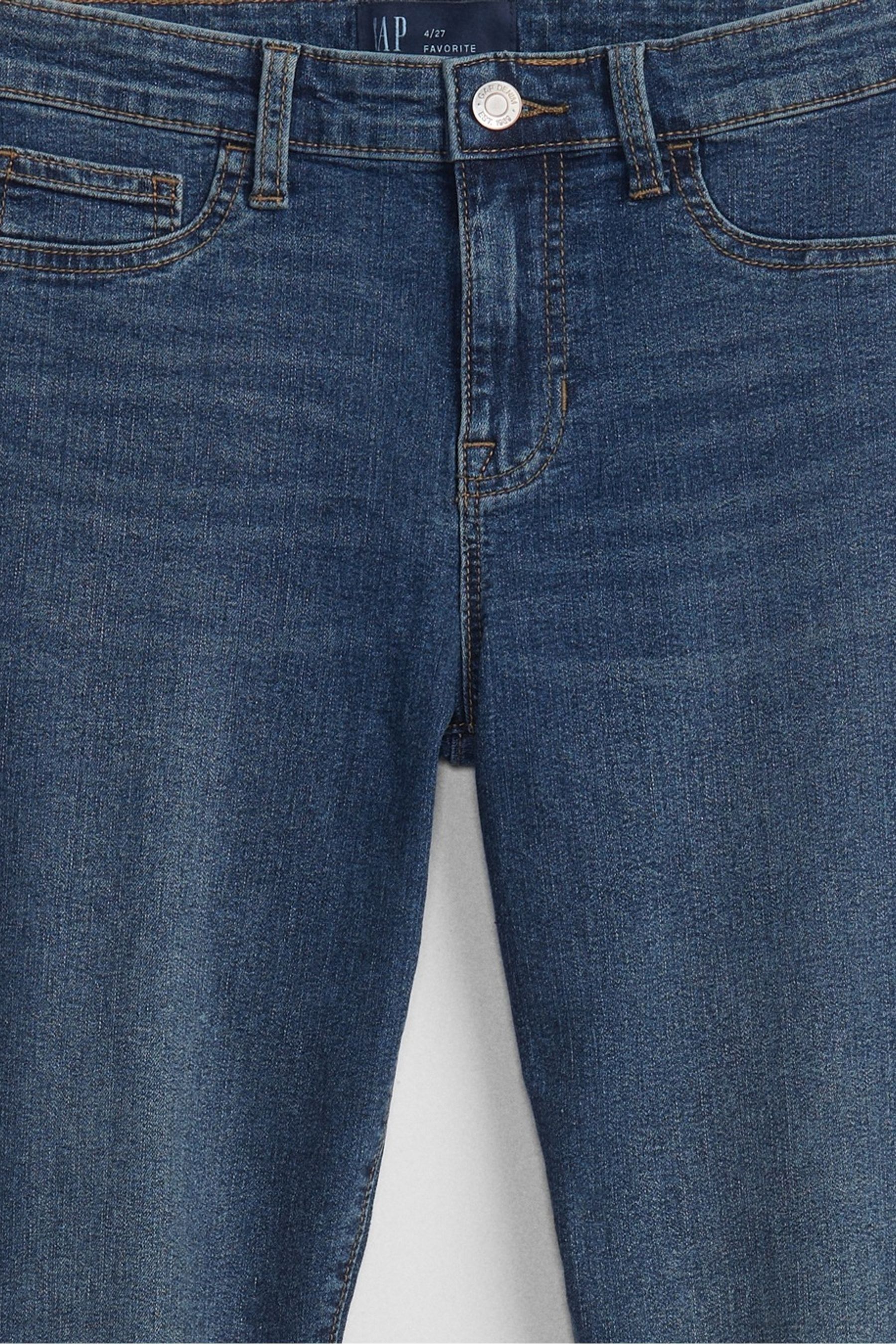 Buy Gap Mid Blue Mid Rise Ankle Length Favourite Jeggings from Next Germany