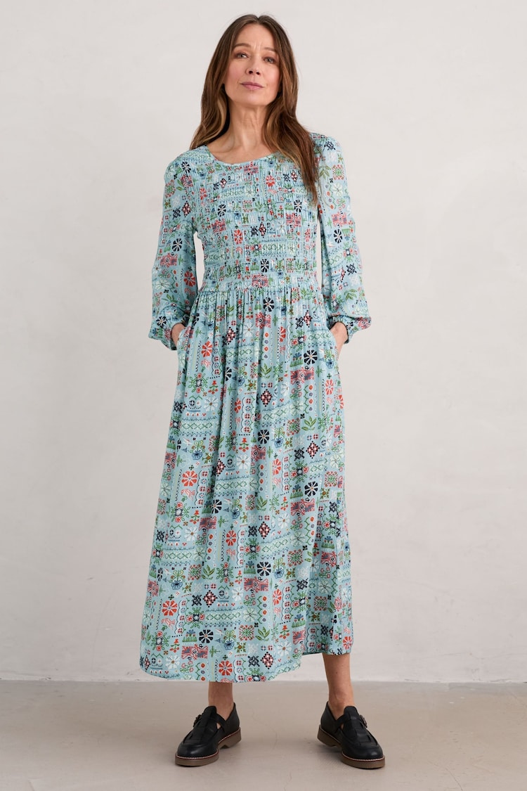 Seasalt Cornwall Blue Meadowsweet Dress - Image 1 of 9