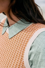 Seasalt Cornwall Green St Keverne Yarn Dyed Shirt - Image 6 of 9