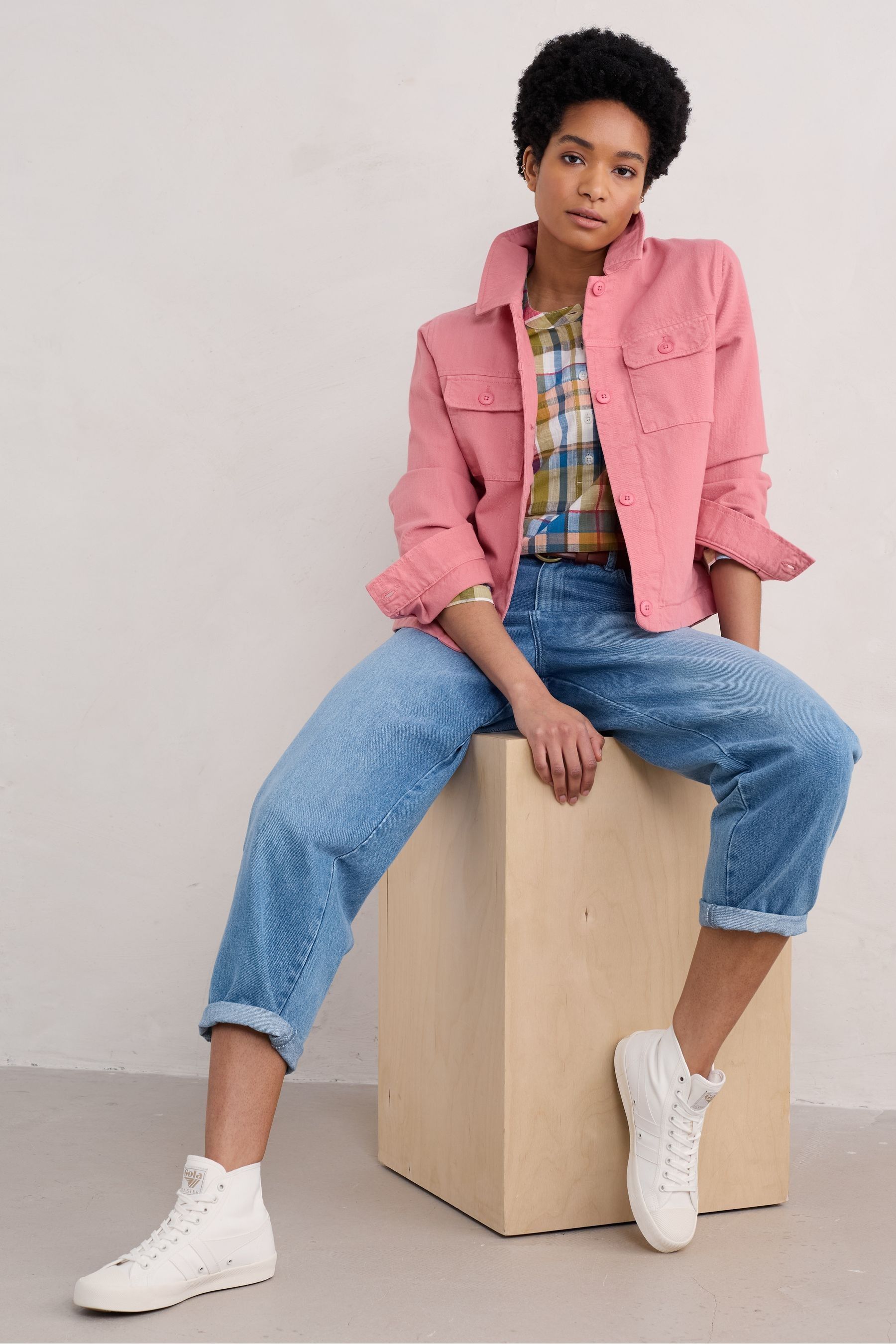 Seasalt denim jacket top