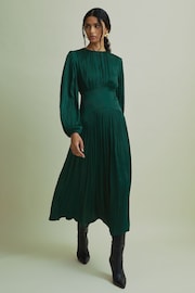 Florere Blouson Sleeve Midi Dress - Image 1 of 6