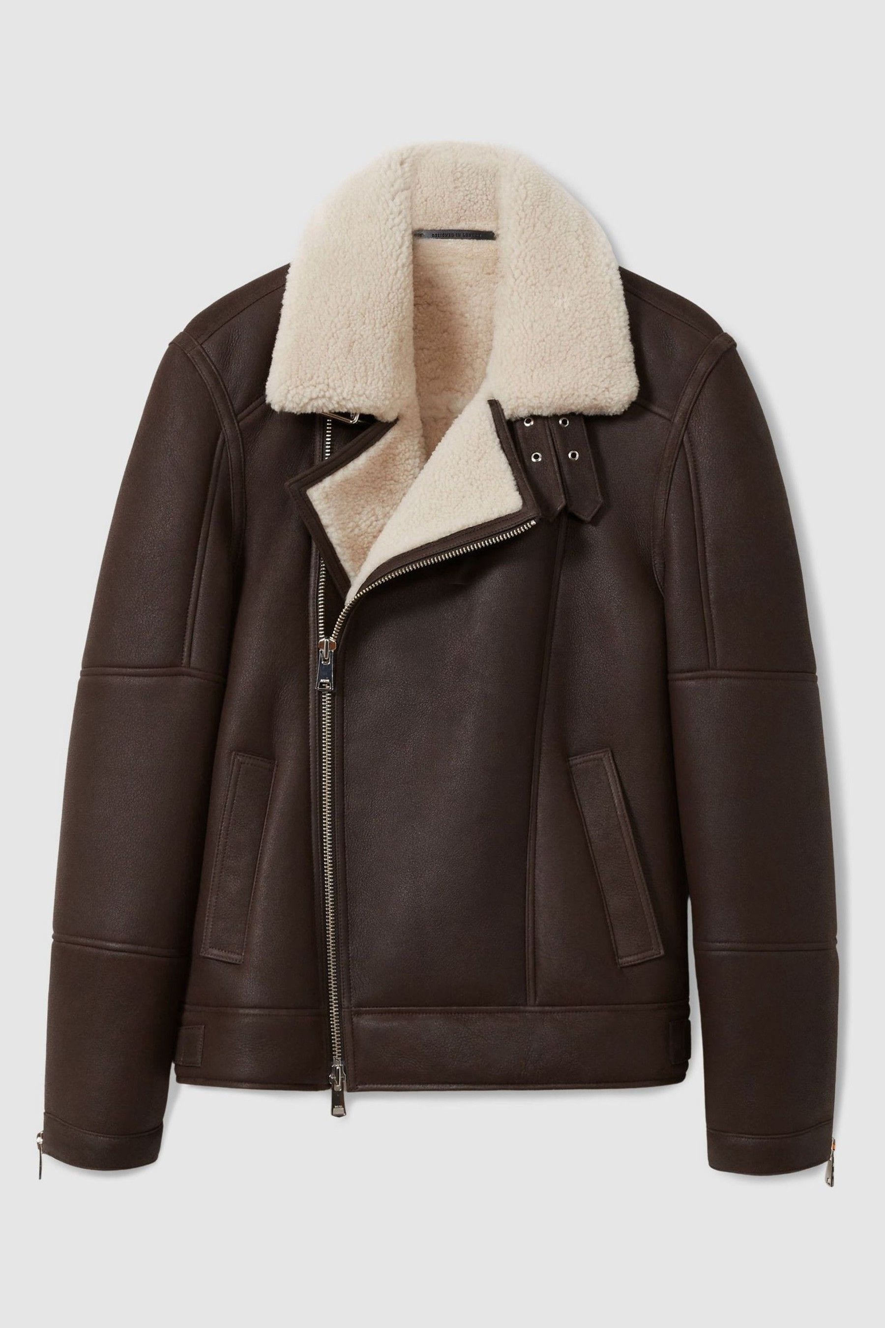 Reiss aviator jacket womens on sale
