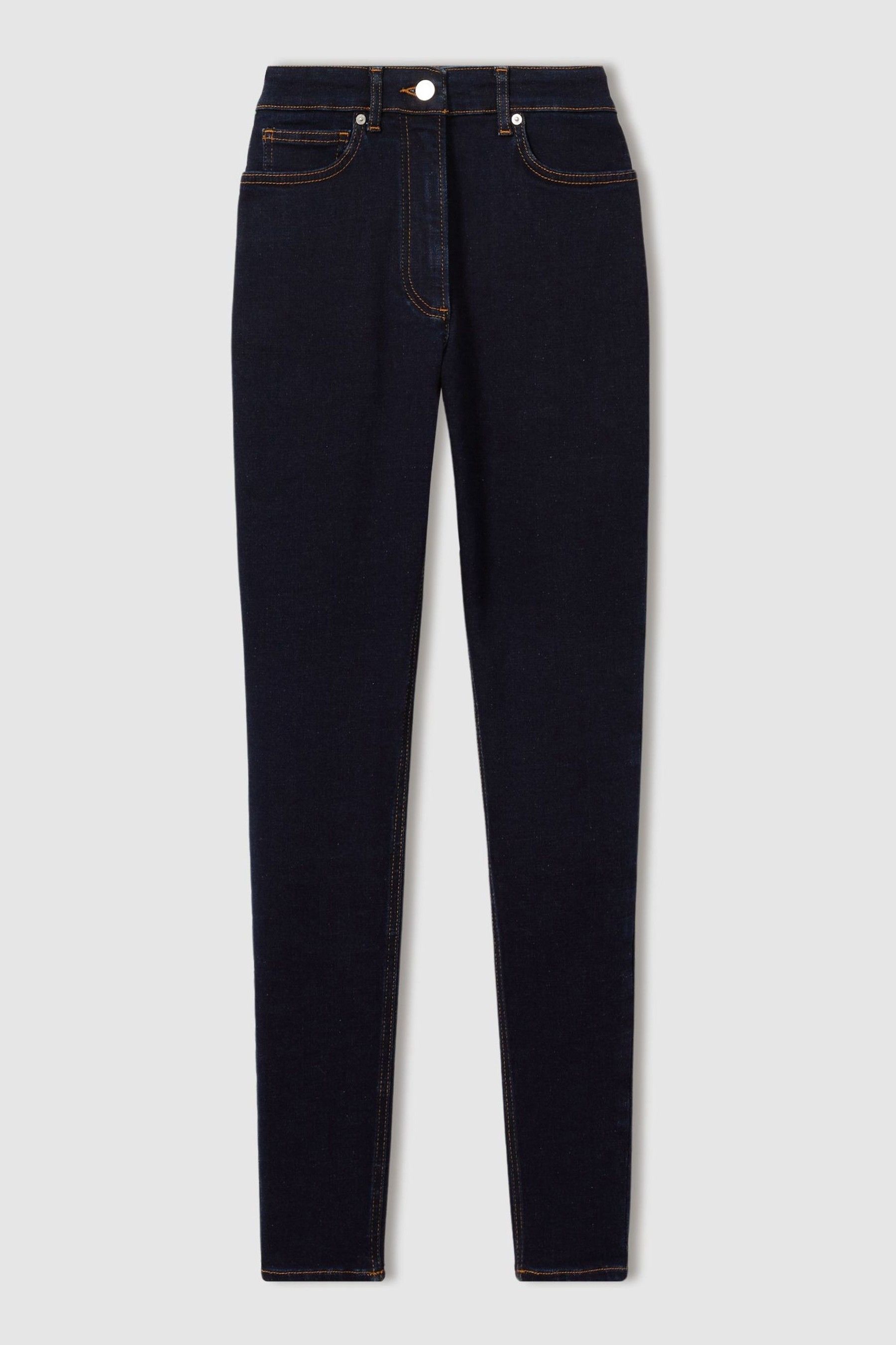 Buy Reiss Dark Blue Hattie Petite Skinny Jeans from Next Luxembourg