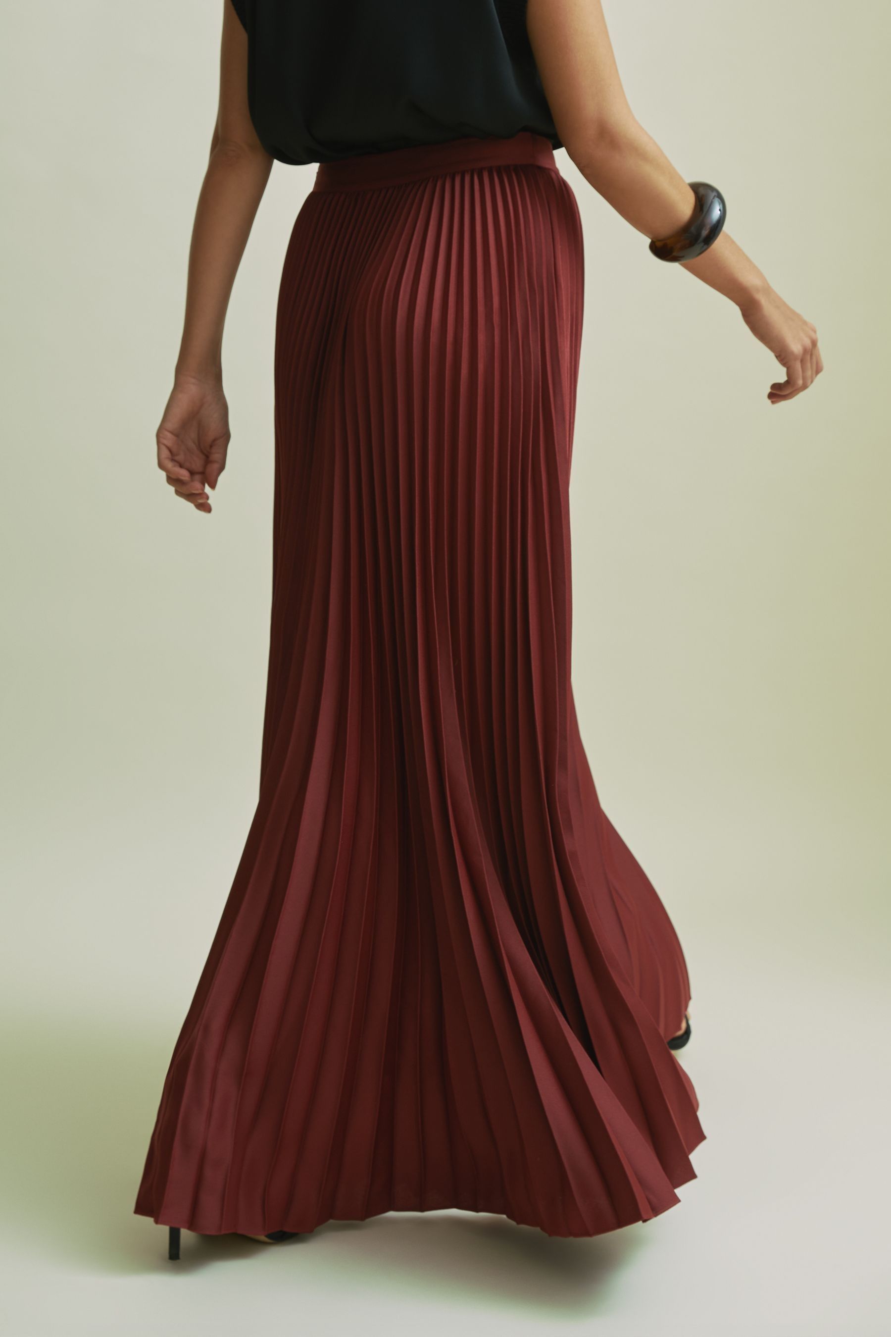 Pleated maxi skirt next outlet