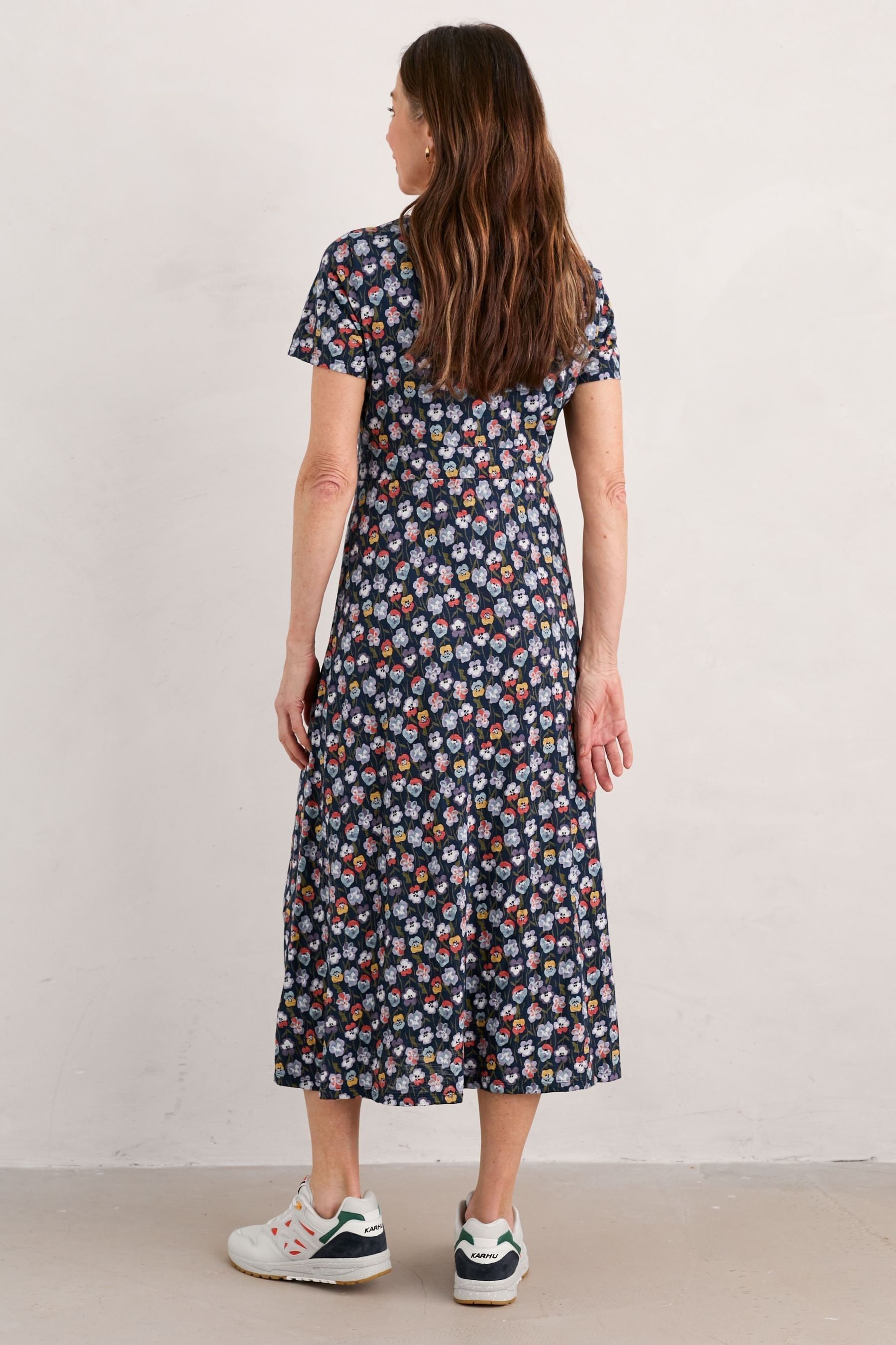 Buy Seasalt Cornwall Blue Chapelle Jersey Dress from Next USA