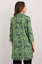 Seasalt Cornwall Green Rocky Pass Jersey Tunic - Image 5 of 5