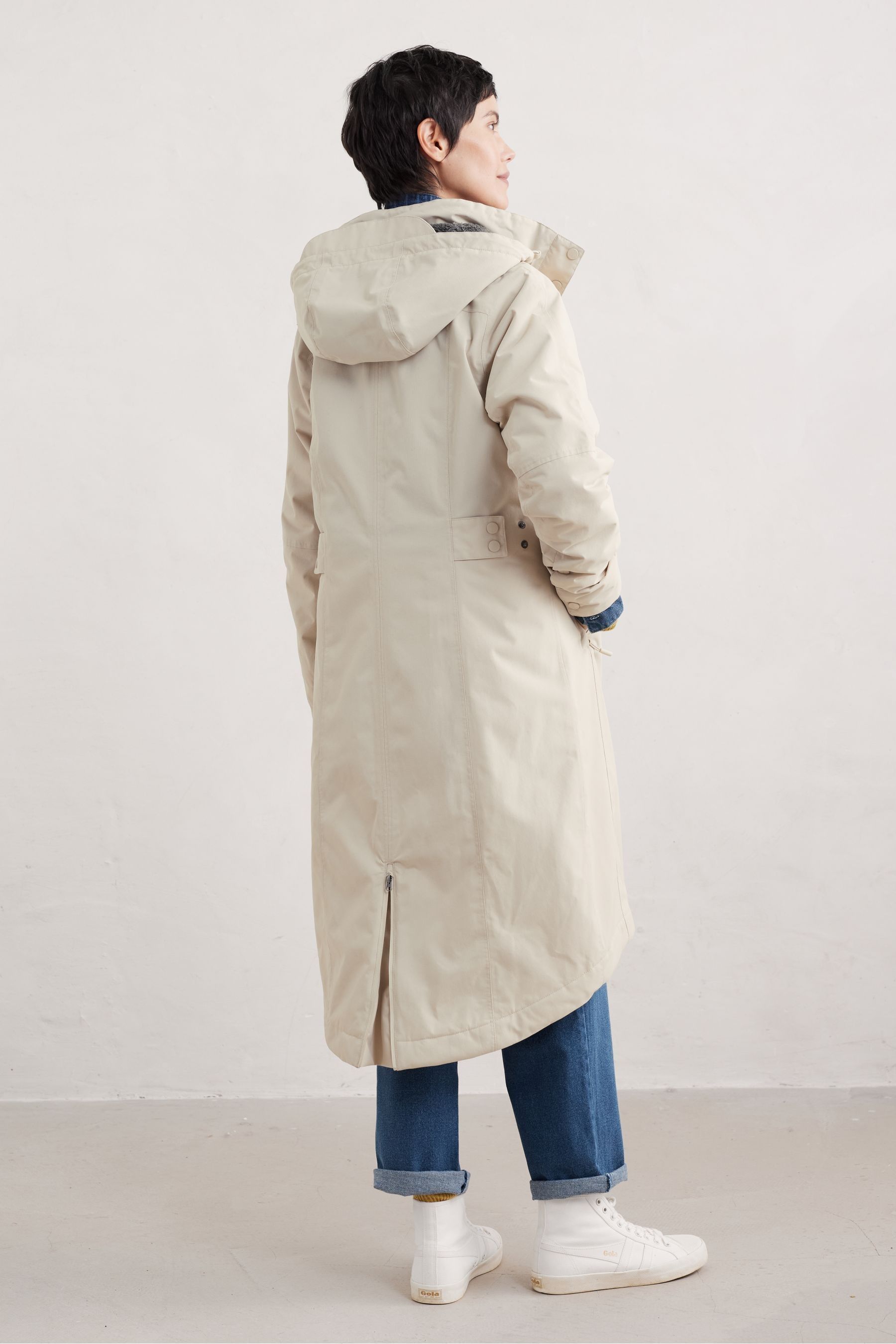 Buy Seasalt Cornwall Natural Janelle Raincoat from Next USA