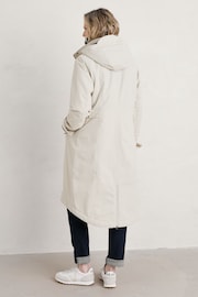 Seasalt Cornwall Natural Janelle Raincoat - Image 5 of 9