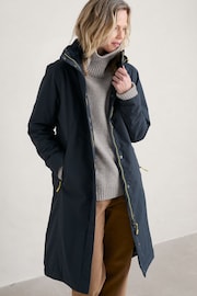 Seasalt Cornwall Blue Janelle Raincoat - Image 1 of 6