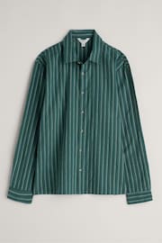 Seasalt Cornwall Green Mens Penmere Cotton Shirt - Image 4 of 5