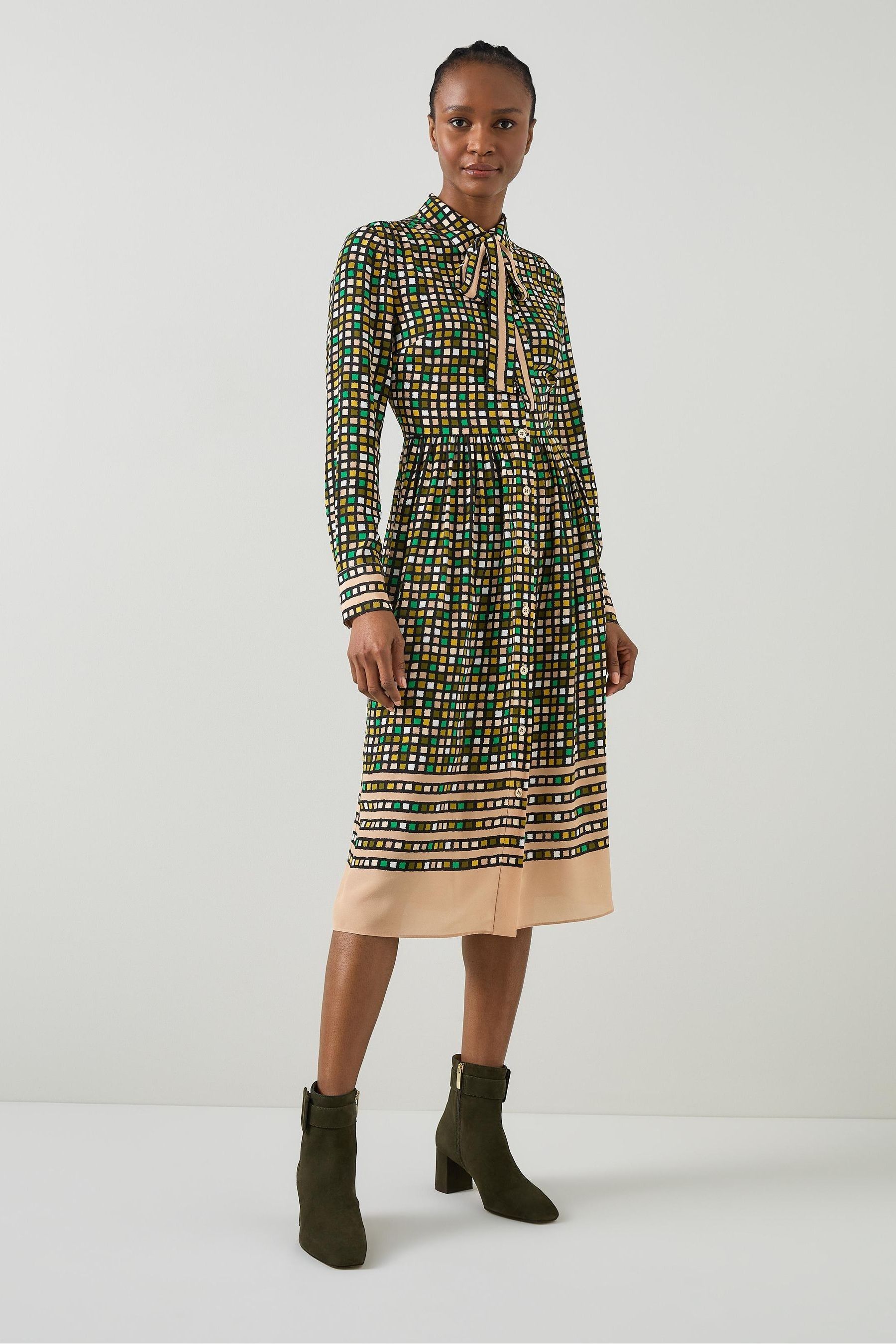 Next scarf print dress online