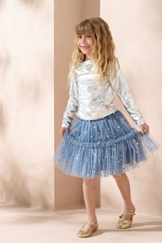 Angel & Rocket Cora Mesh Tiered Skirt - 圖片 4，共 4