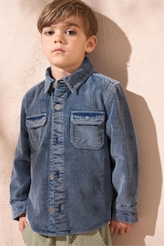 Angel & Rocket Blue Charlie Cord Shirt - Image 1 of 4