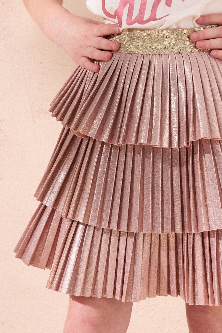 Angel & Rocket Silver Lucile Pleated Skirt - Image 2 of 4