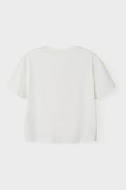 Name It White Nirvana Short Sleeve Songal T-Shirt - Image 2 of 3