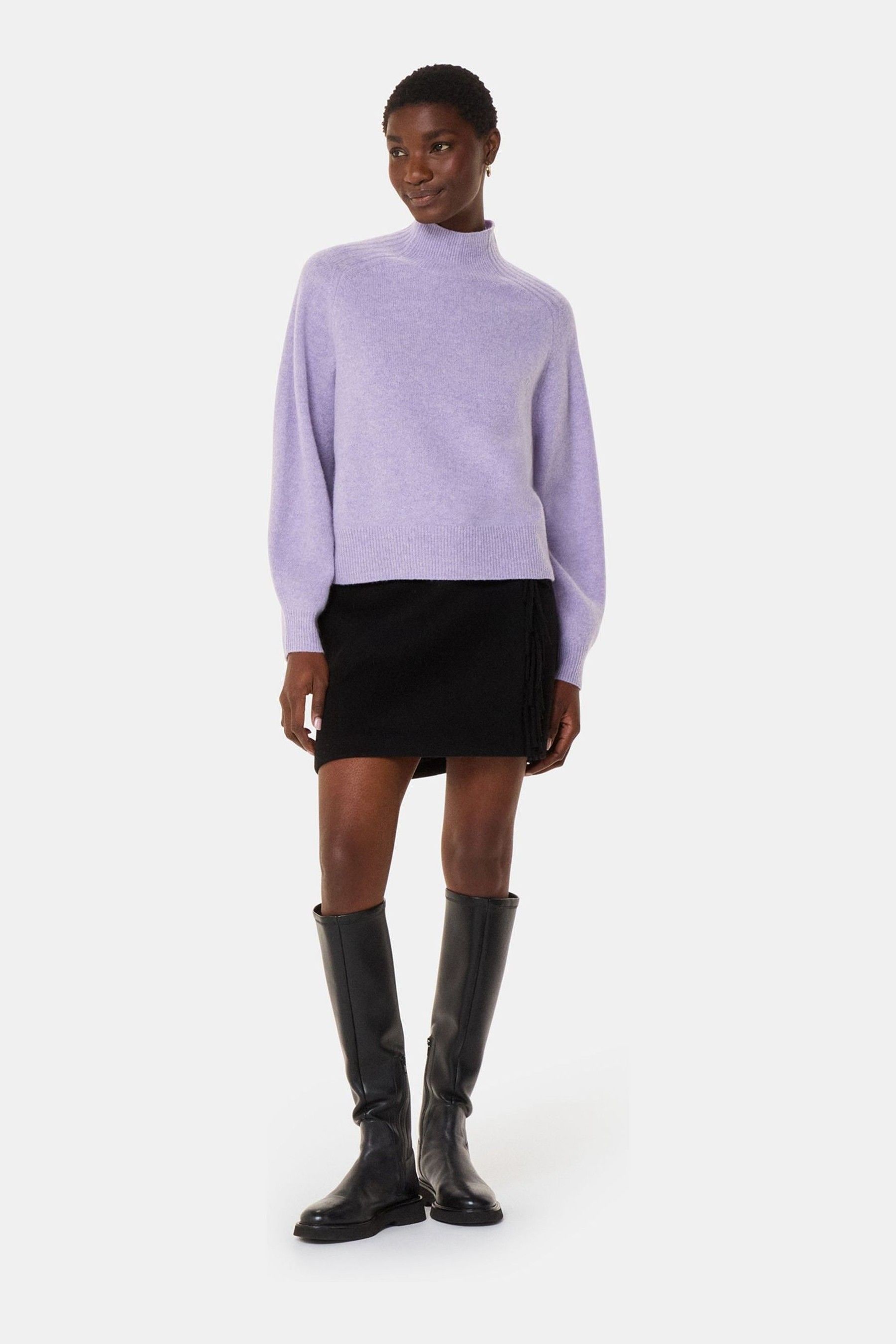 Whistles purple jumper cheap