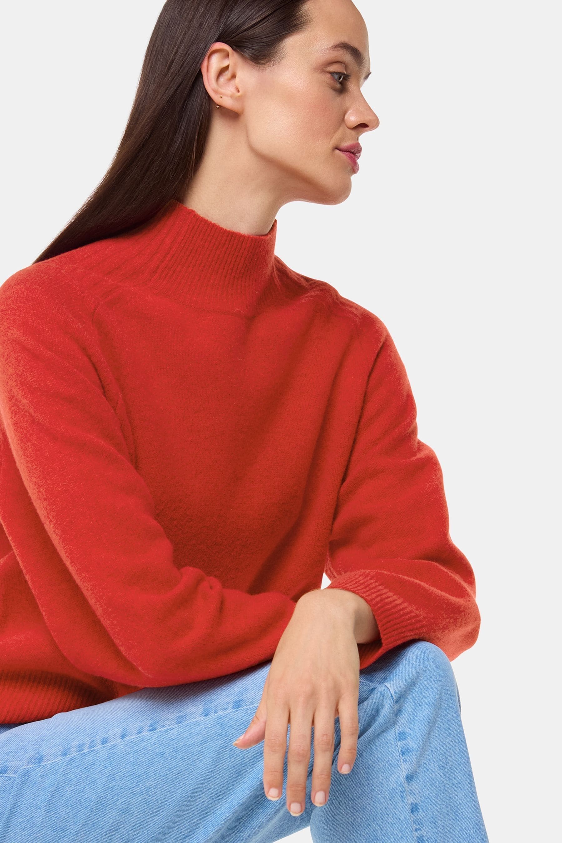 Whistles funnel neck jumper shop
