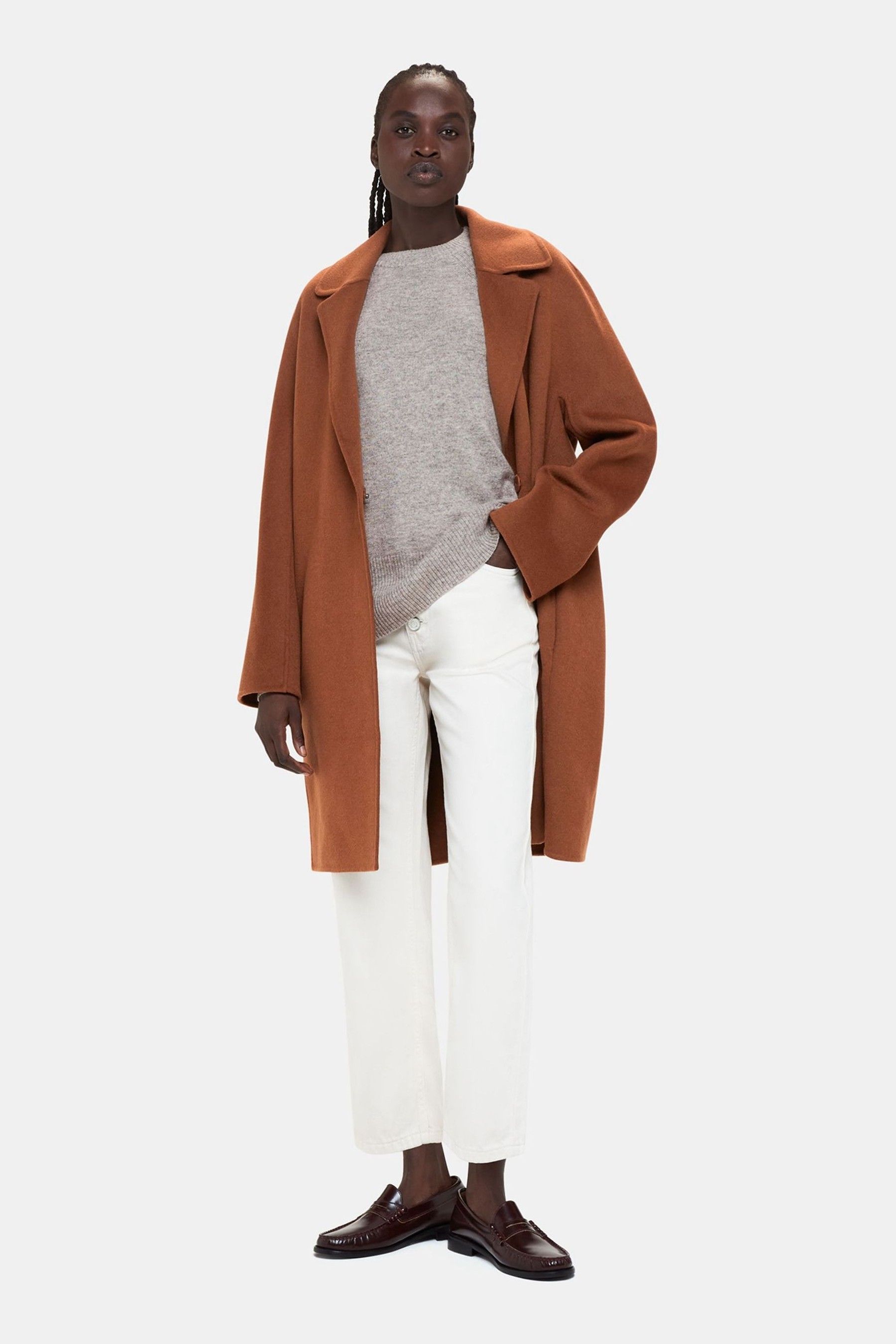 Buy Whistles Grey Ultimate Cashmere Crew Neck Jumper from Next Germany