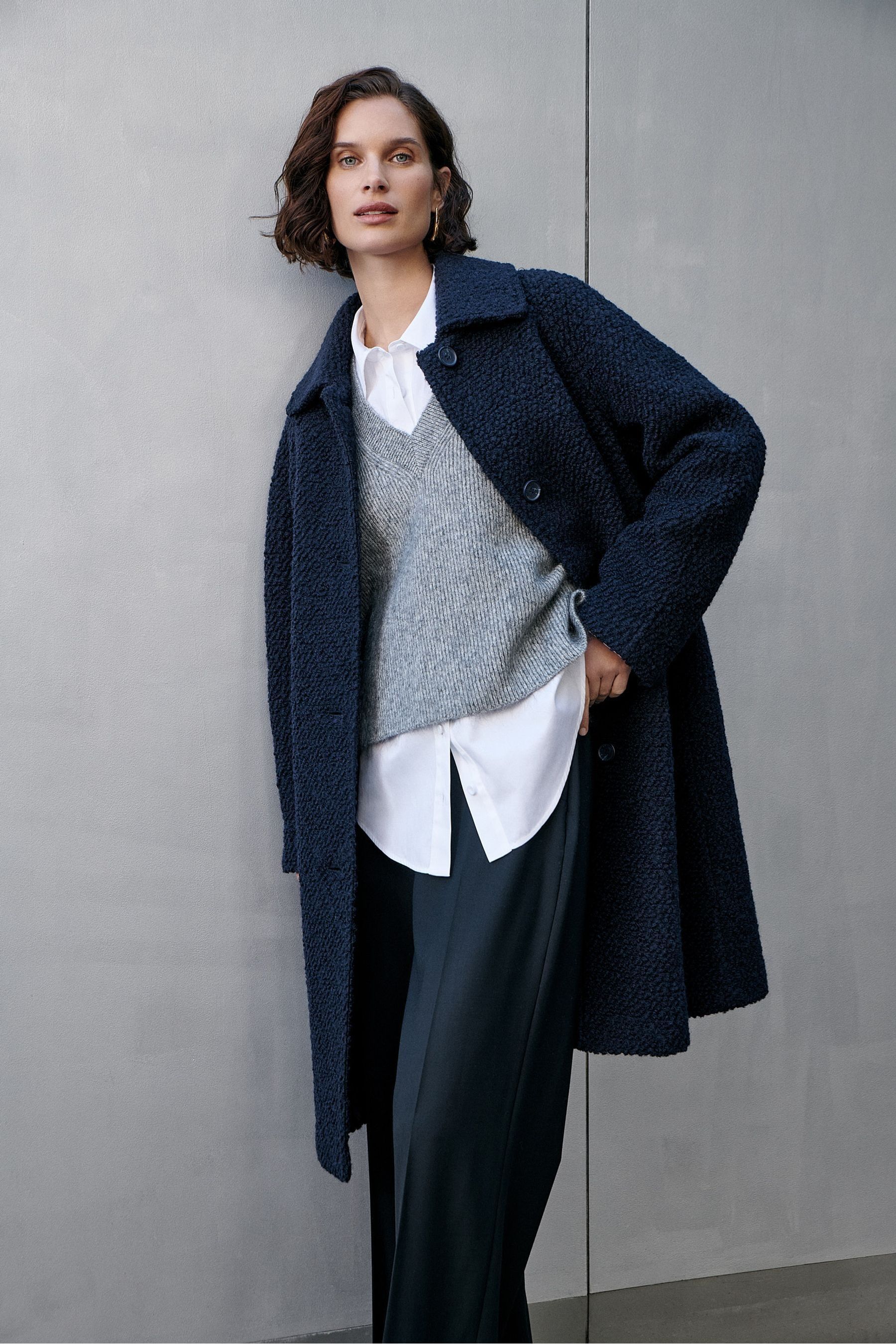 Whistles boucle coat hot sale