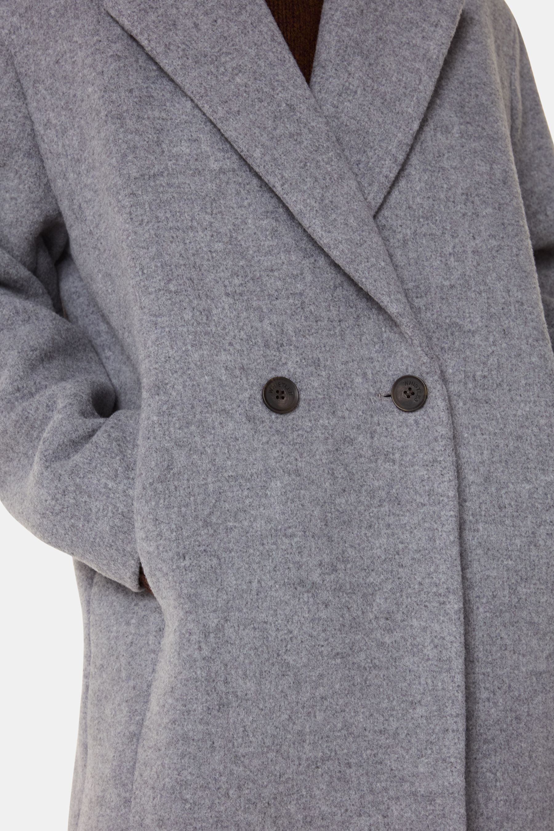 Whistles grey coat shop