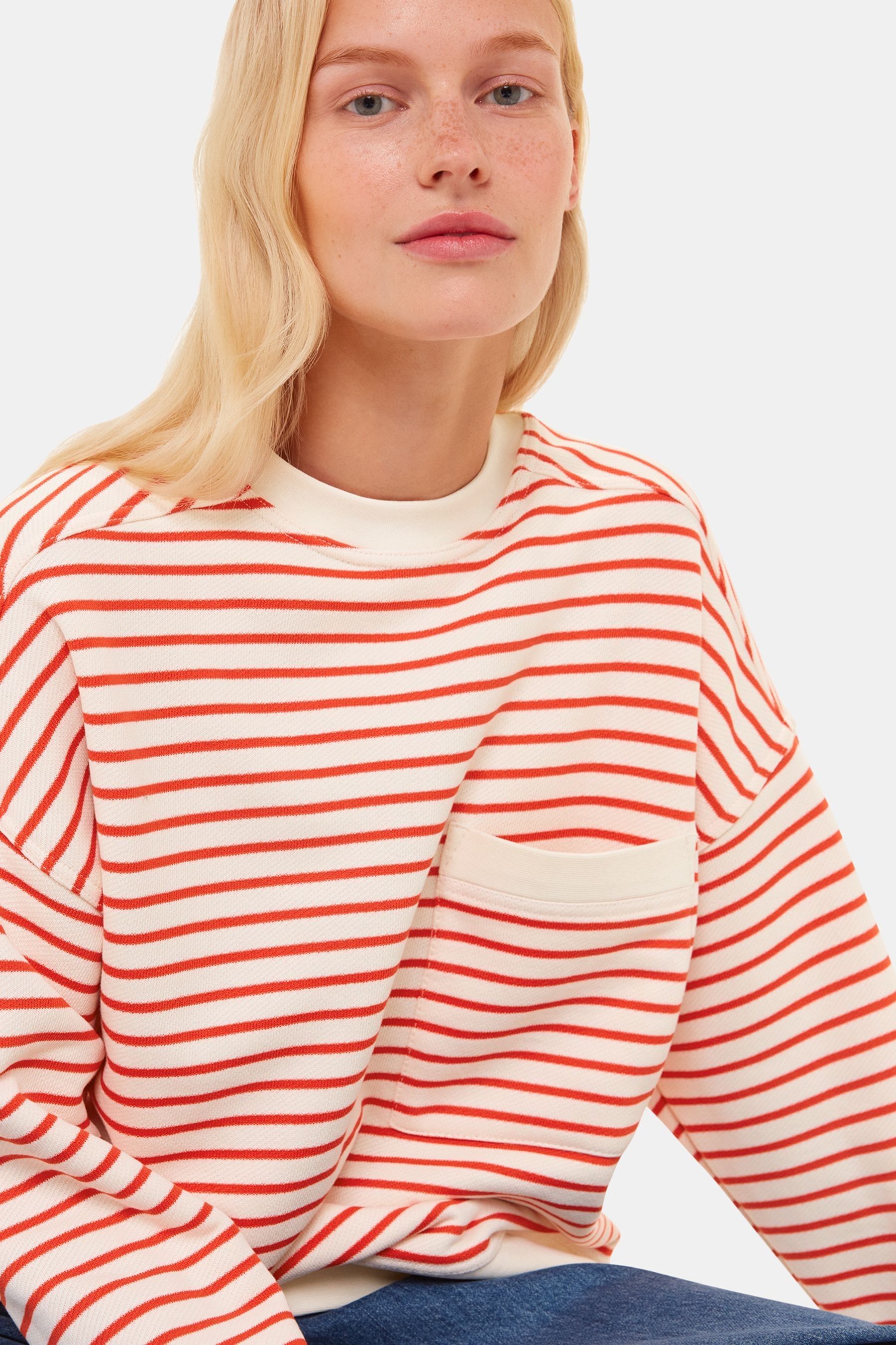 Whistles red sweatshirt new arrivals