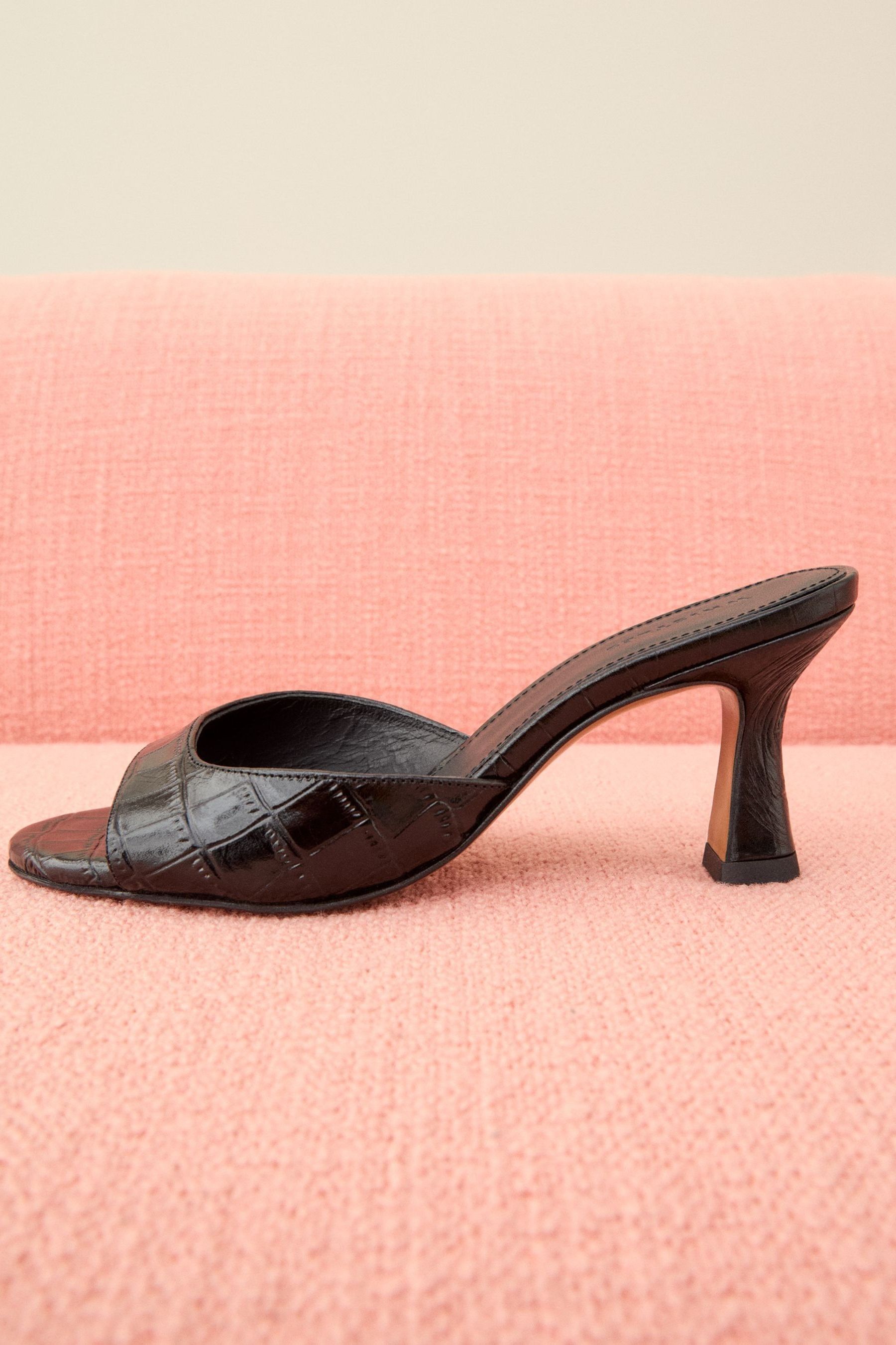 Buy Whistles Black Pia Slip On Mules from Next Luxembourg