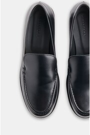 Whistles Black Jovie Slim Patent Loafers - Image 3 of 5