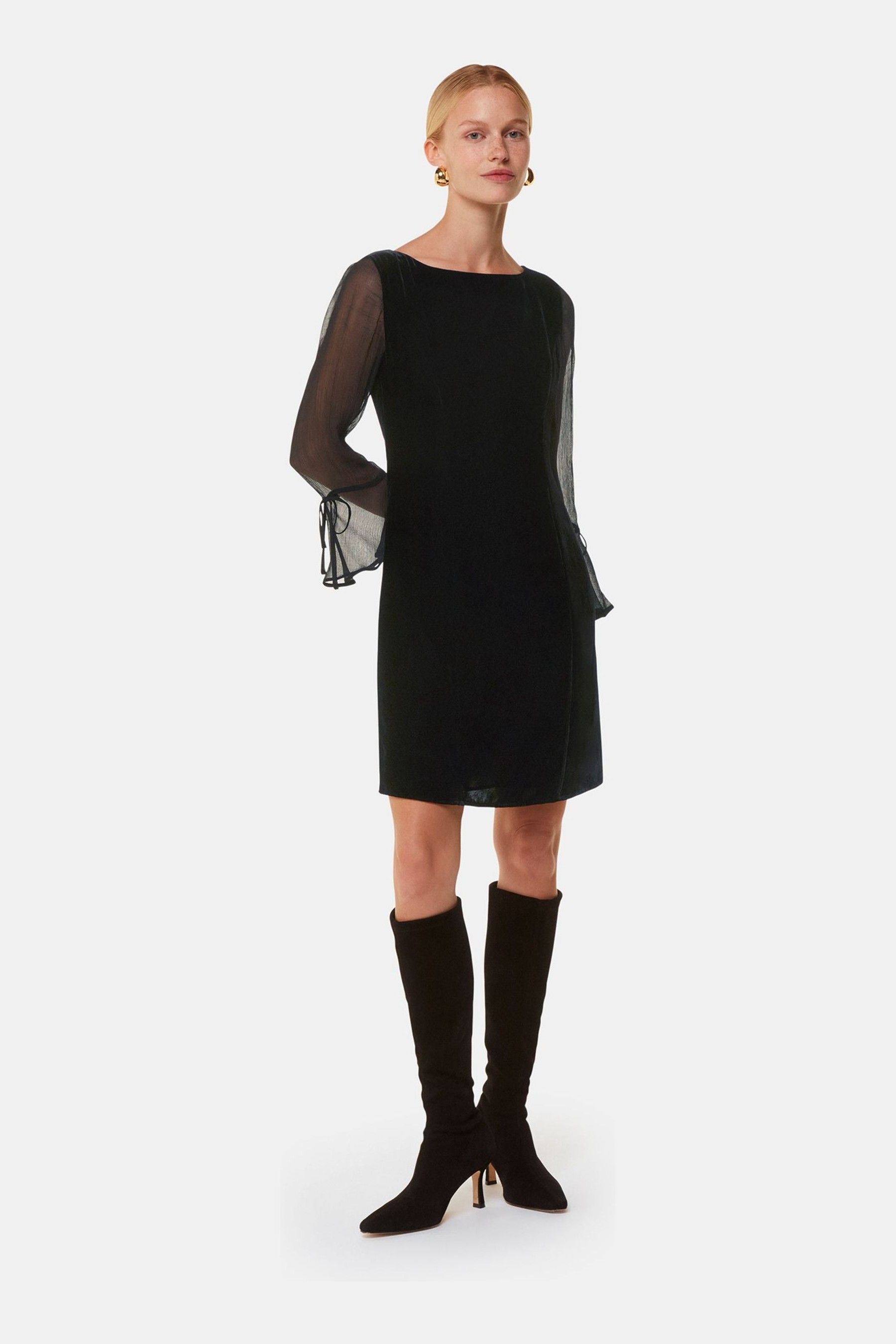 Whistles black dress cheap