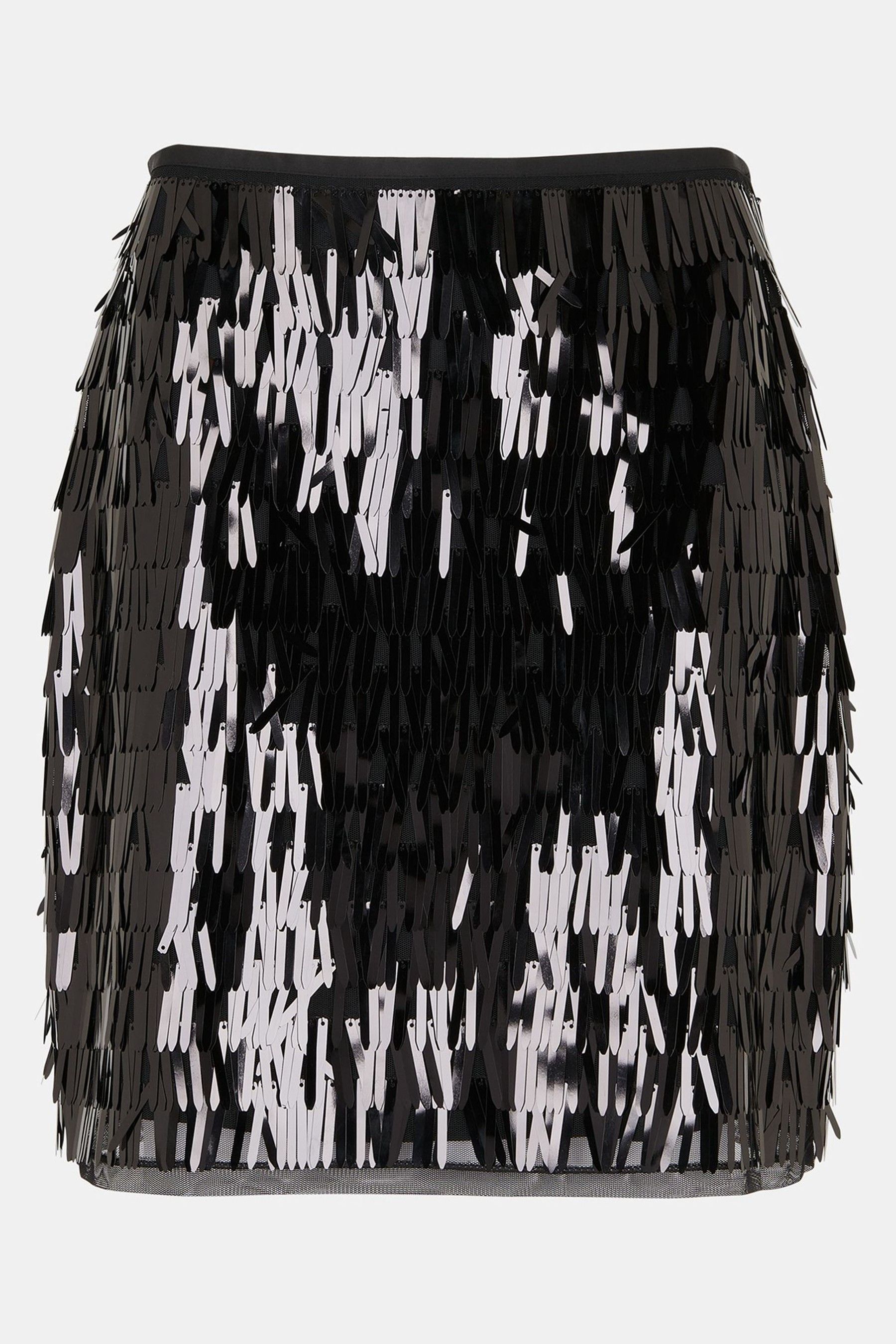 Whistles black velvet skirt cheap