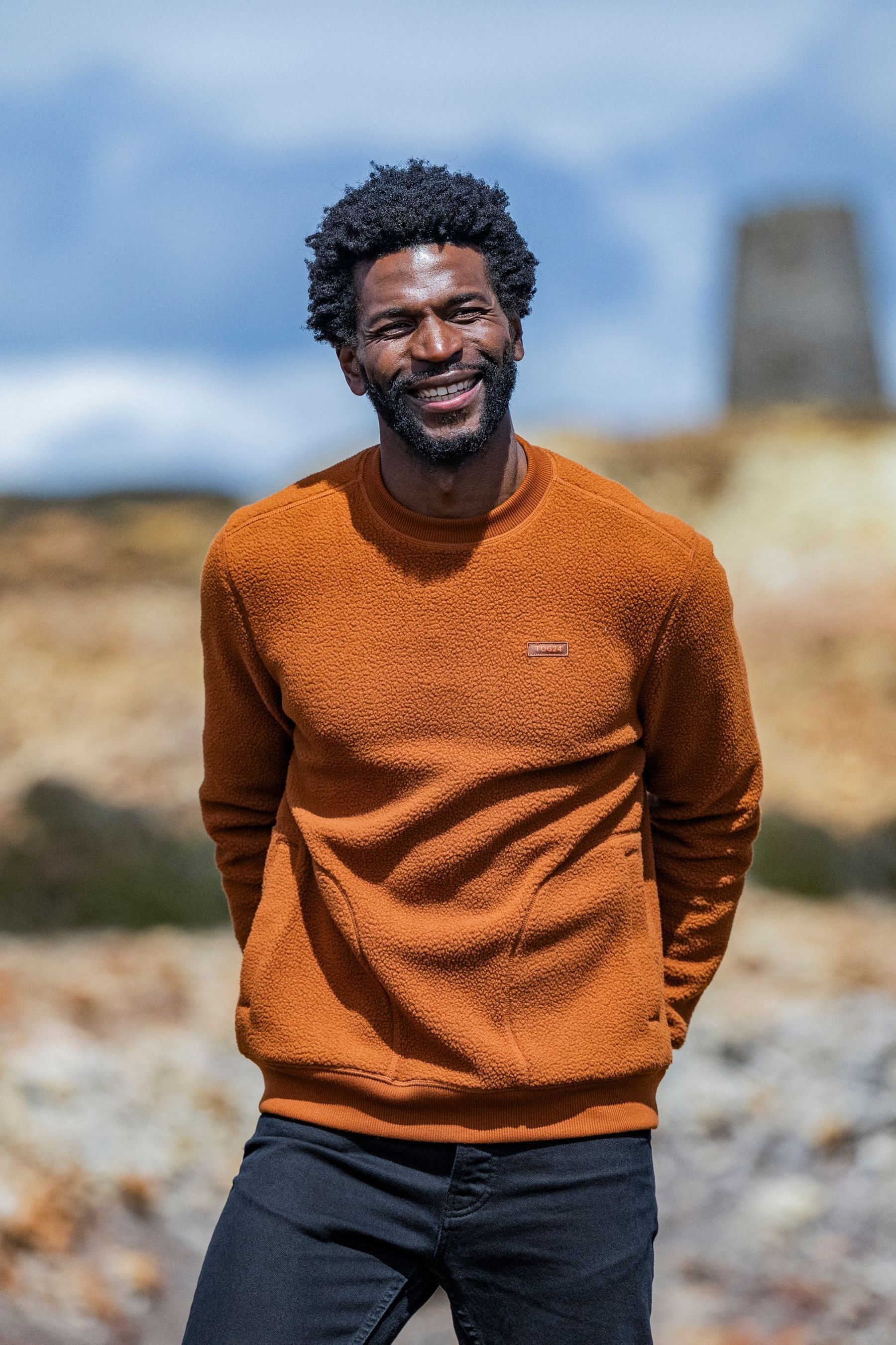 Mens sherpa jumper best sale