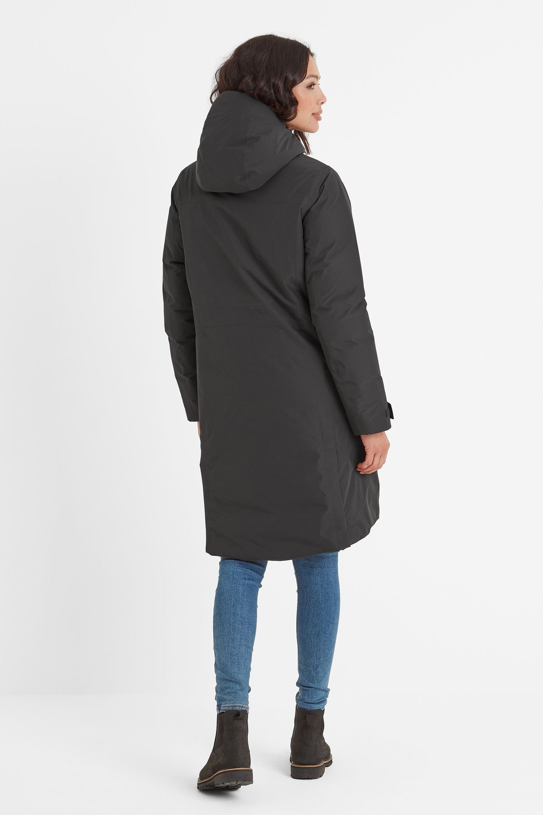 Buy Tog 24 Black Reiner Womens Waterproof Parka Washed Hooded Coat from the Next UK online shop