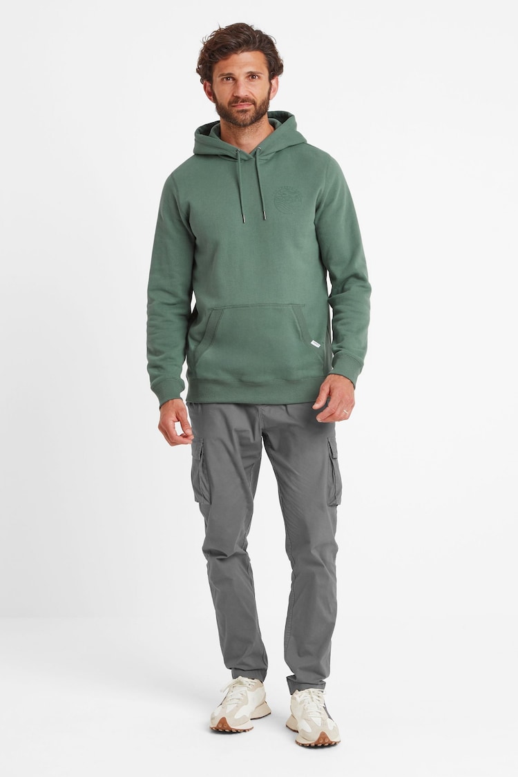 Tog 24 Green Mens Thirlby Overhead Light Forest Hoodie - Image 1 of 5