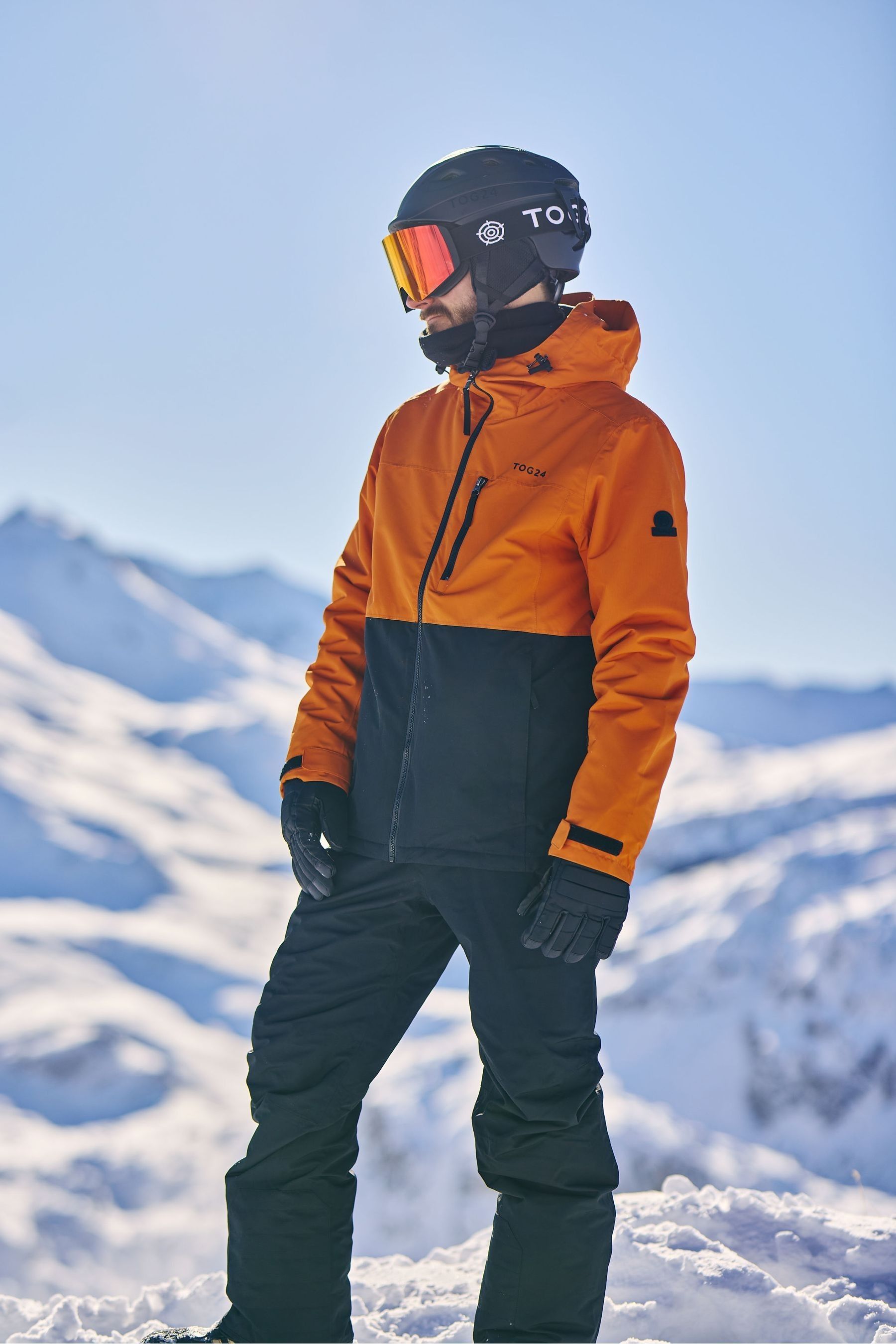Buy Tog 24 Orange Mens Whistler Ski Jacket from Next Luxembourg