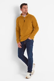 Tog 24 Brown Mens Revive Zip Neck Fleece - Image 2 of 7