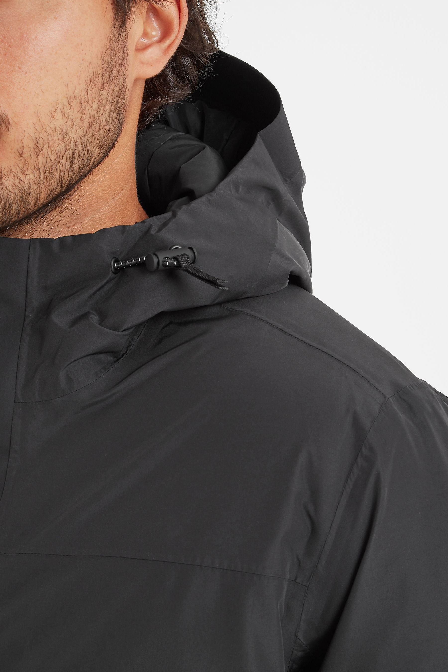 Buy Tog 24 Black Mens Pawter Waterproof Parka from Next Oman