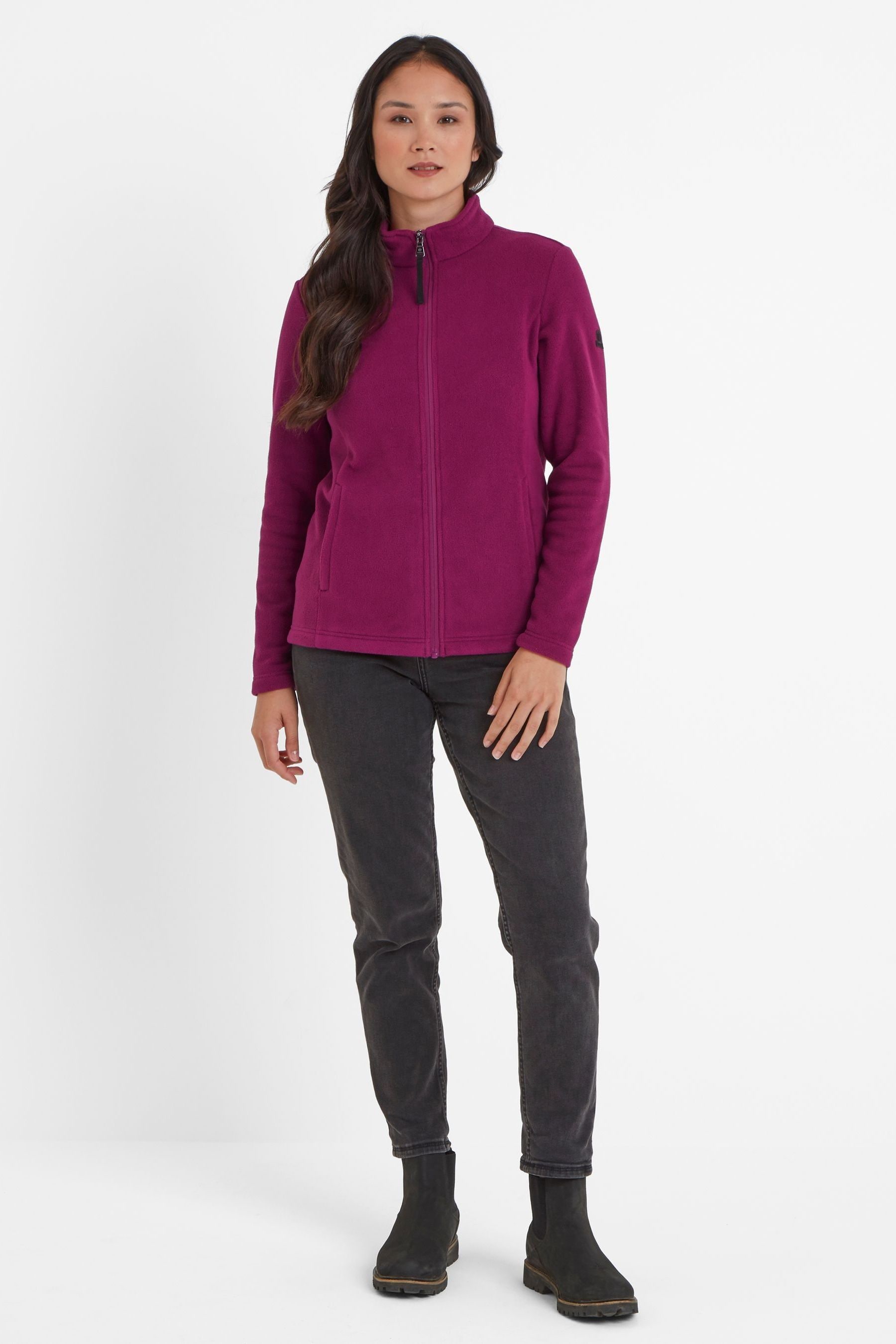 Buy Tog 24 Purple Womens Revive Fleece Jacket from Next Luxembourg