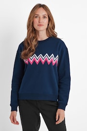 Tog 24 Blue Sweeney Womens Starry Nightc Jumper - Image 3 of 6