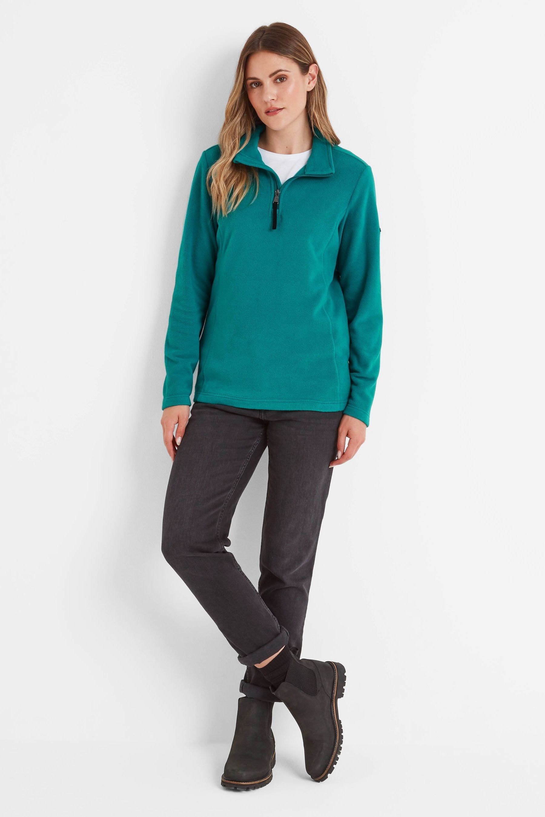 Ladies fleece tops jumpers hot sale