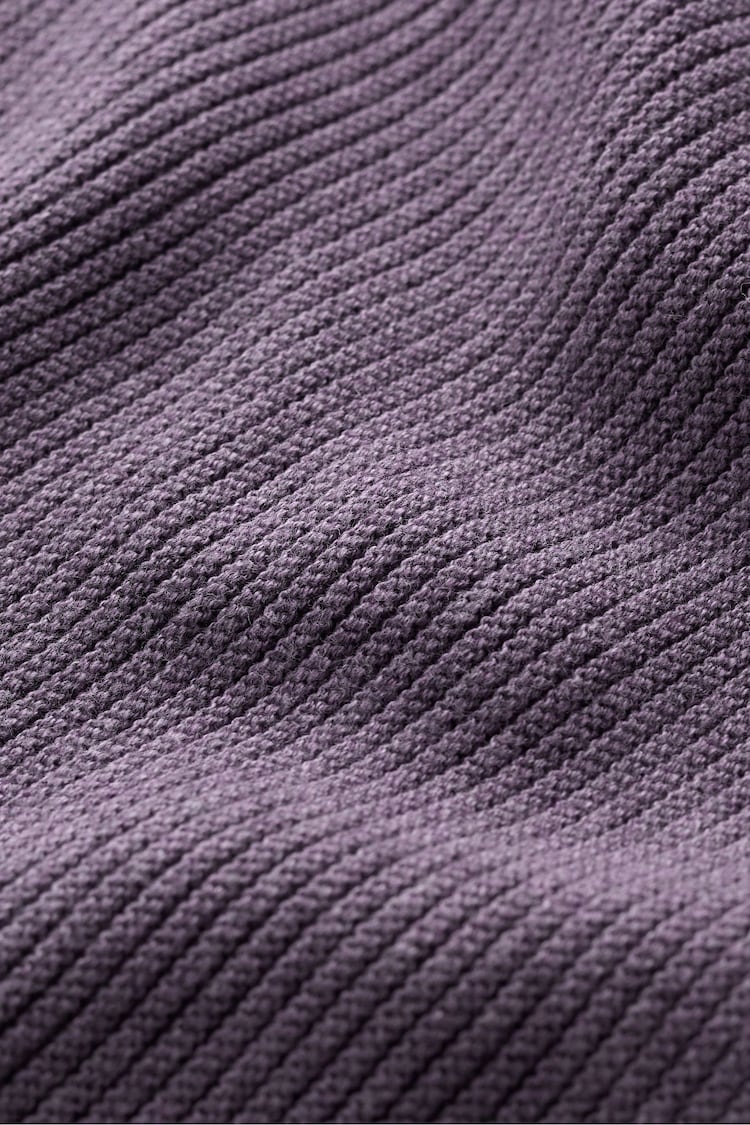 Seasalt Cornwall Purple Makers Cotton Jumper - Image 5 of 5