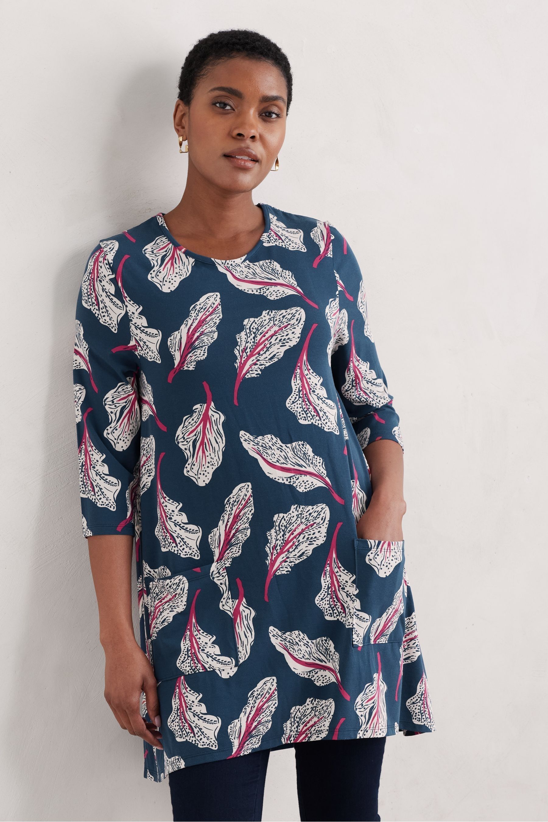 Buy Seasalt Cornwall Blue Killiow Long Tunic from Next France